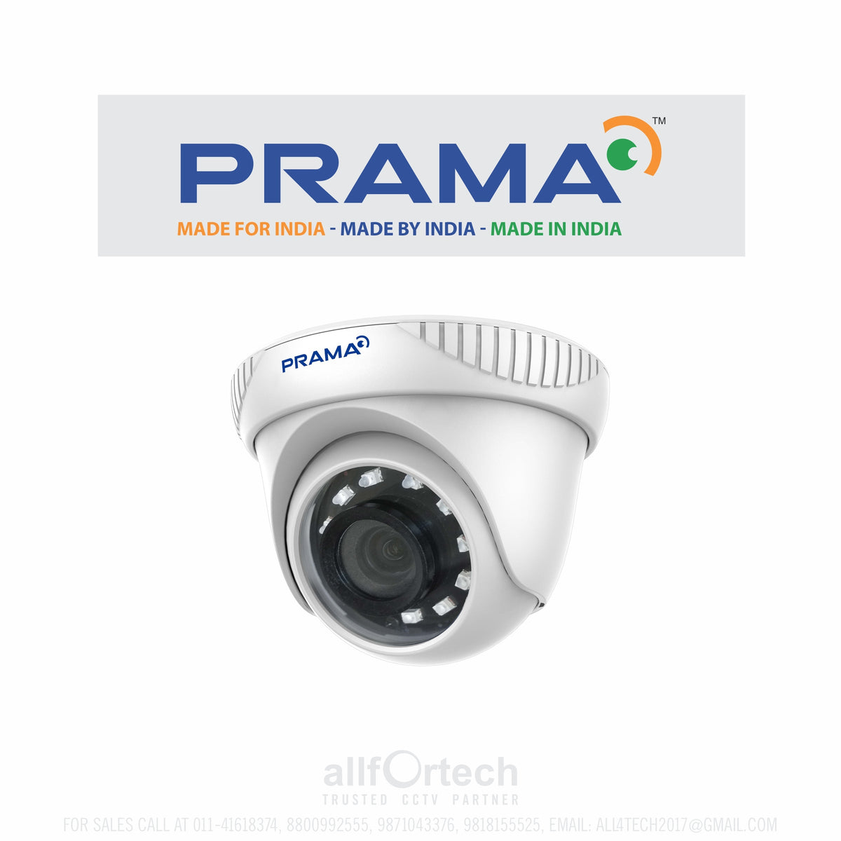 PT-HTD700E-IP 2MP HD  Dome Camera