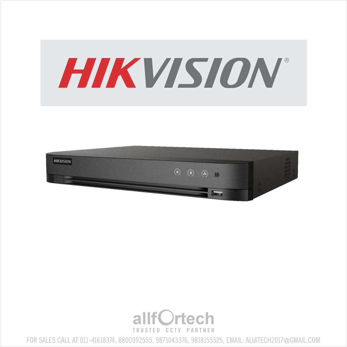 iDS-7204HUHI-M1/X 4 Port 5MP ACCUSENSE DVR